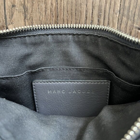 Marc Jacobs Recruit North/South Crossbody Gray Leather - Picture 5 of 7
